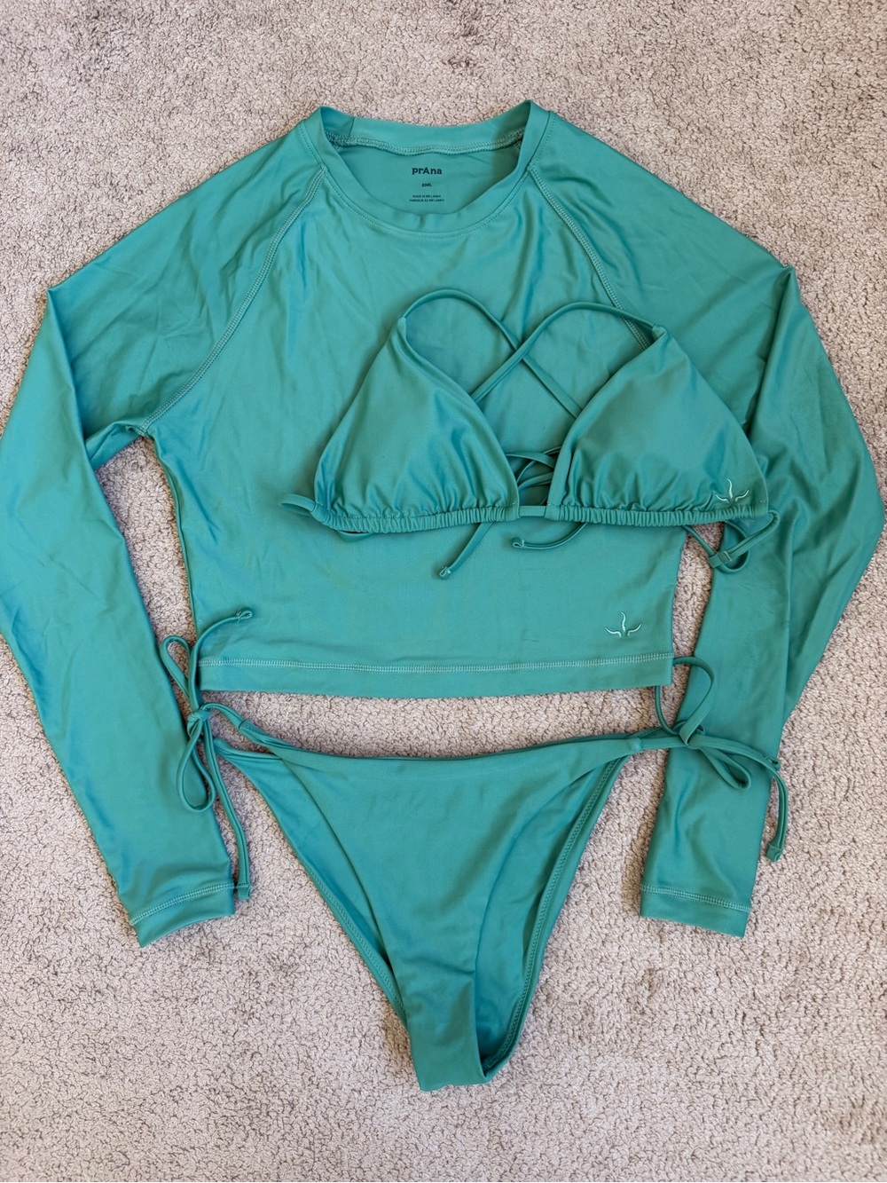 Prana bikini & rashguard